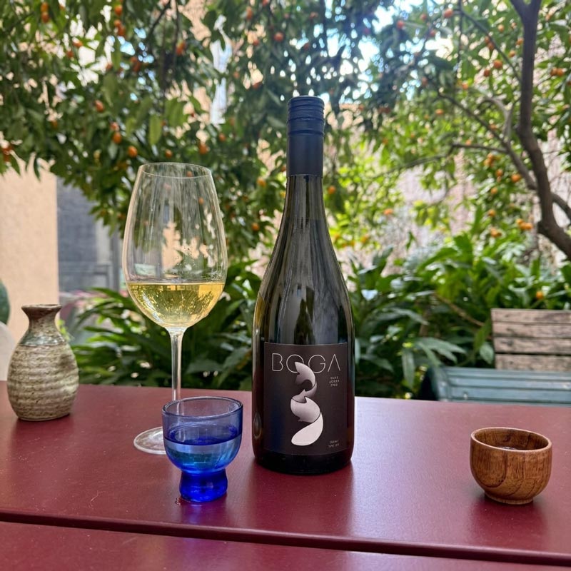 Sake Boga estilo Junmai con levaduras indigenas (kimoto)